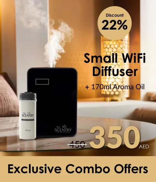 Small WiFi Diffuser + 170ml Oil (Exclusive Offer)