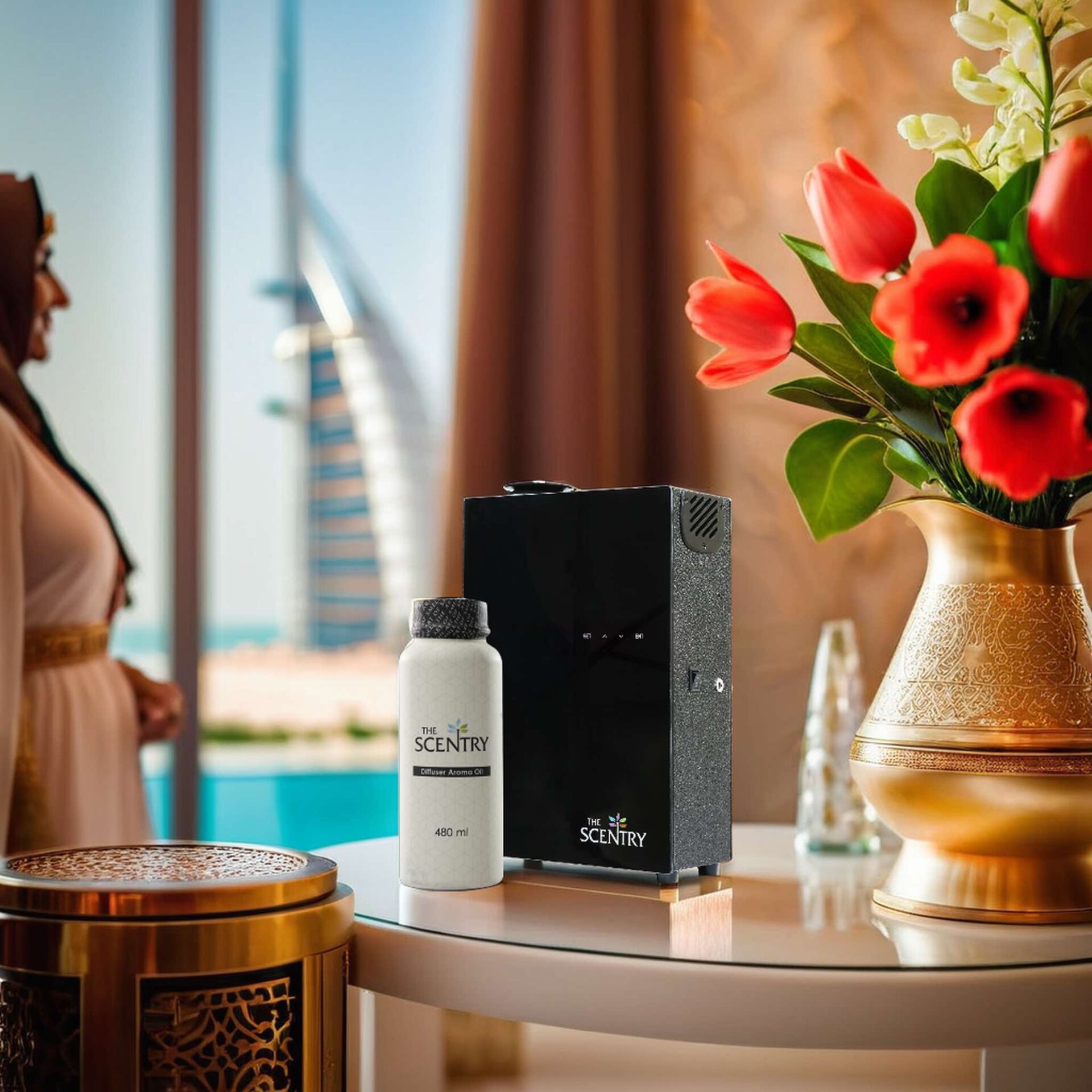 Premium Medium Diffuser + 480ml Oil (Special Offer) - Image 2